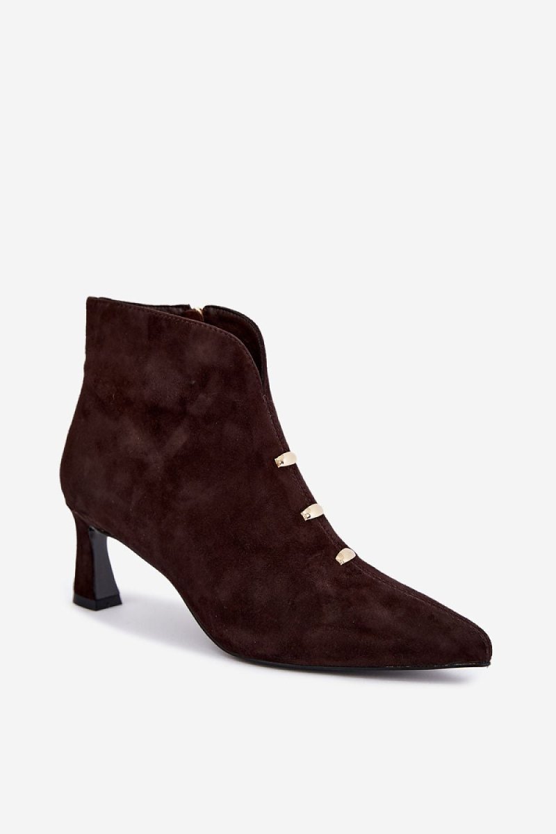 Heel boots Step in style - styloora.cz