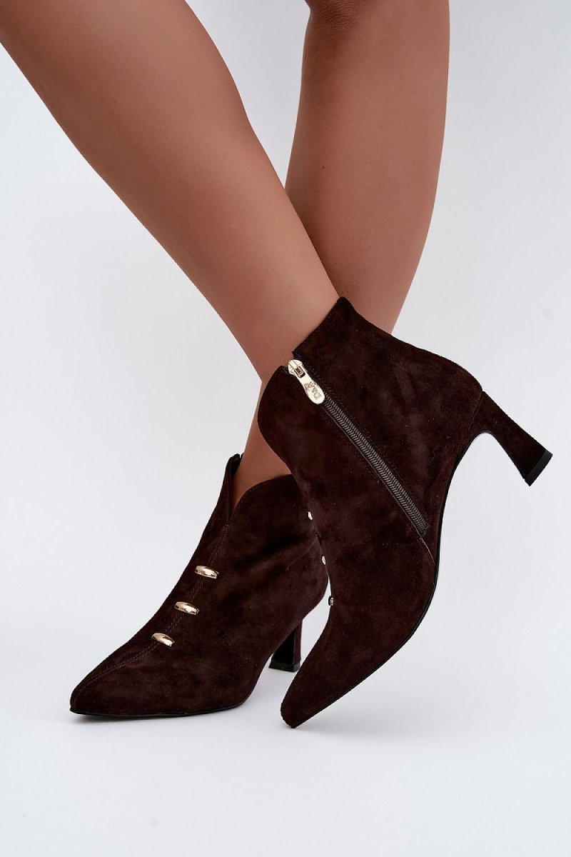 Heel boots Step in style - styloora.cz