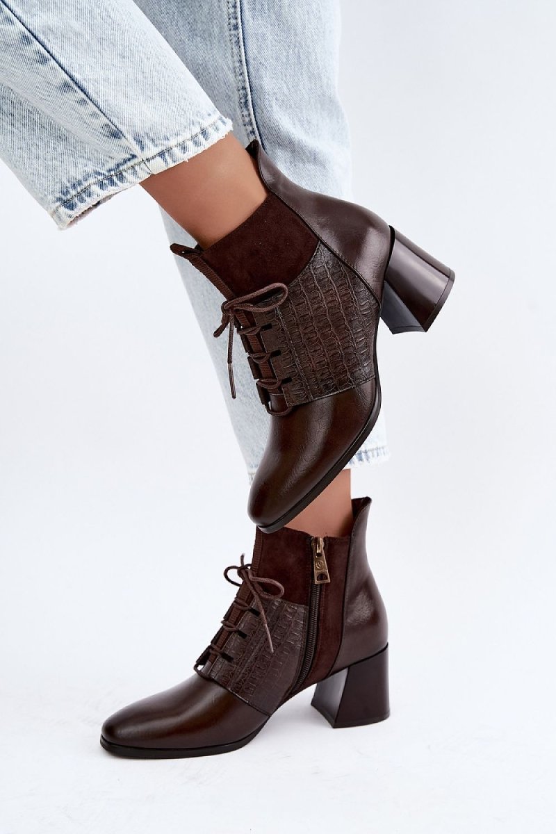 Heel boots Step in style - styloora.cz