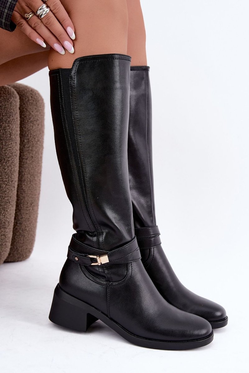 Heel boots Step in style - styloora.cz