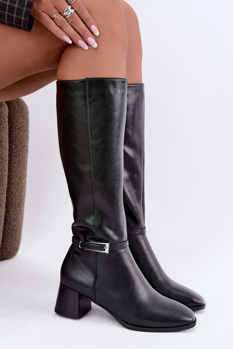 Heel boots Step in style - styloora.cz