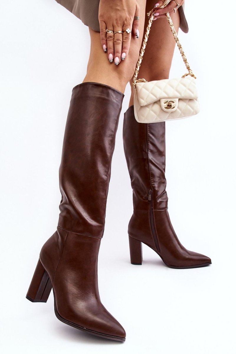 Heel boots Step in style - styloora.cz