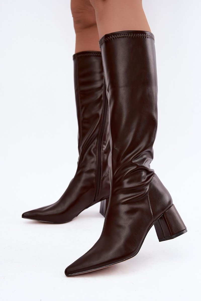Heel boots Step in style - styloora.cz