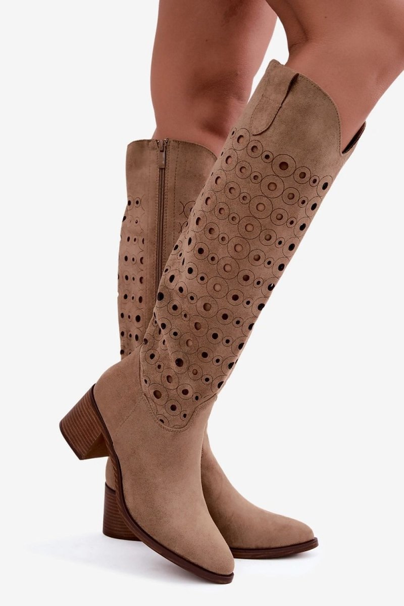 Heel boots Step in style - styloora.cz