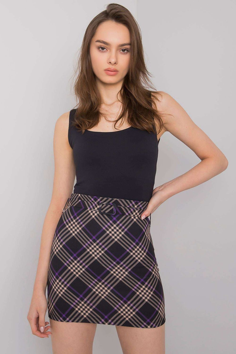 Short skirt model 160387 Italy Moda