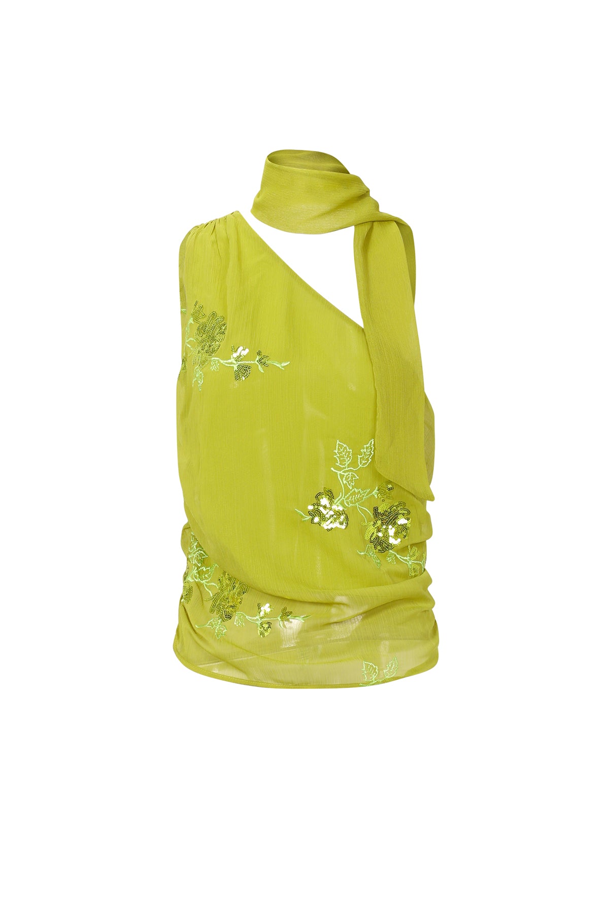 Summer Scarf Top Embroidery