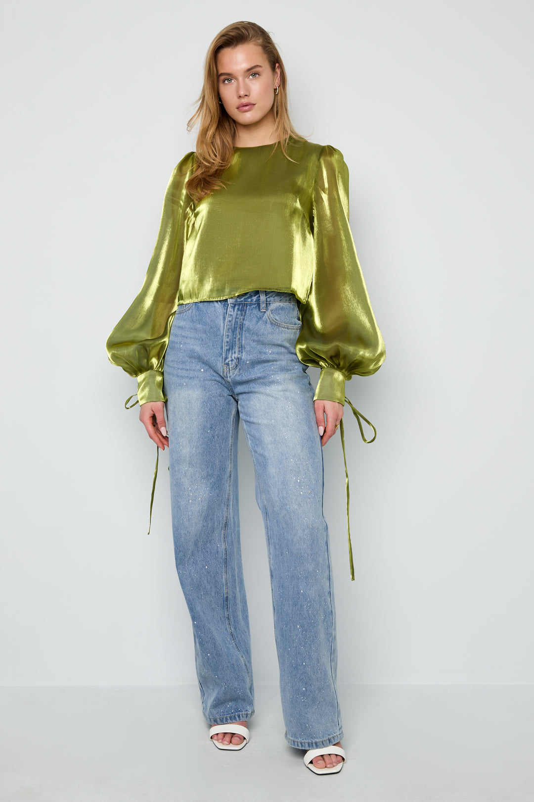 Shimmer Pearl Blouse