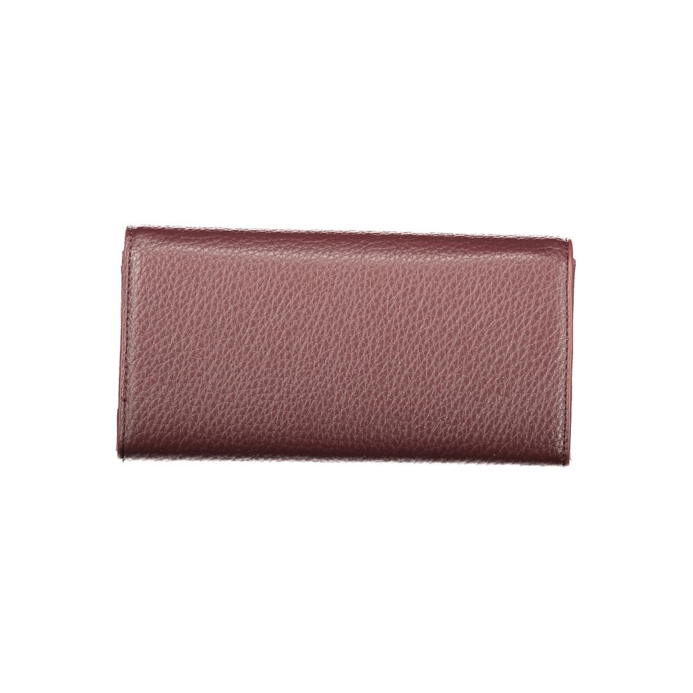 Rosso Polyurethane Women Wallet