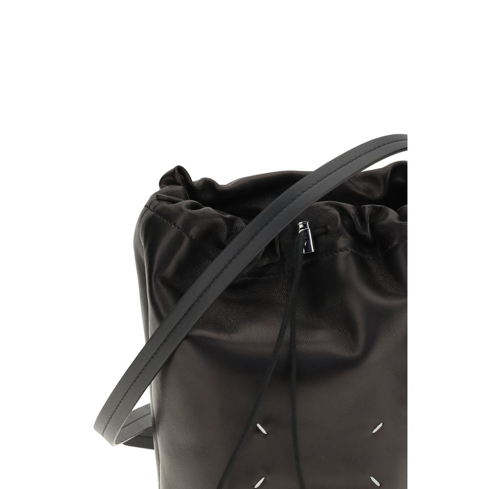 Black Calf Leather Bos Taurus Shoulder Bag