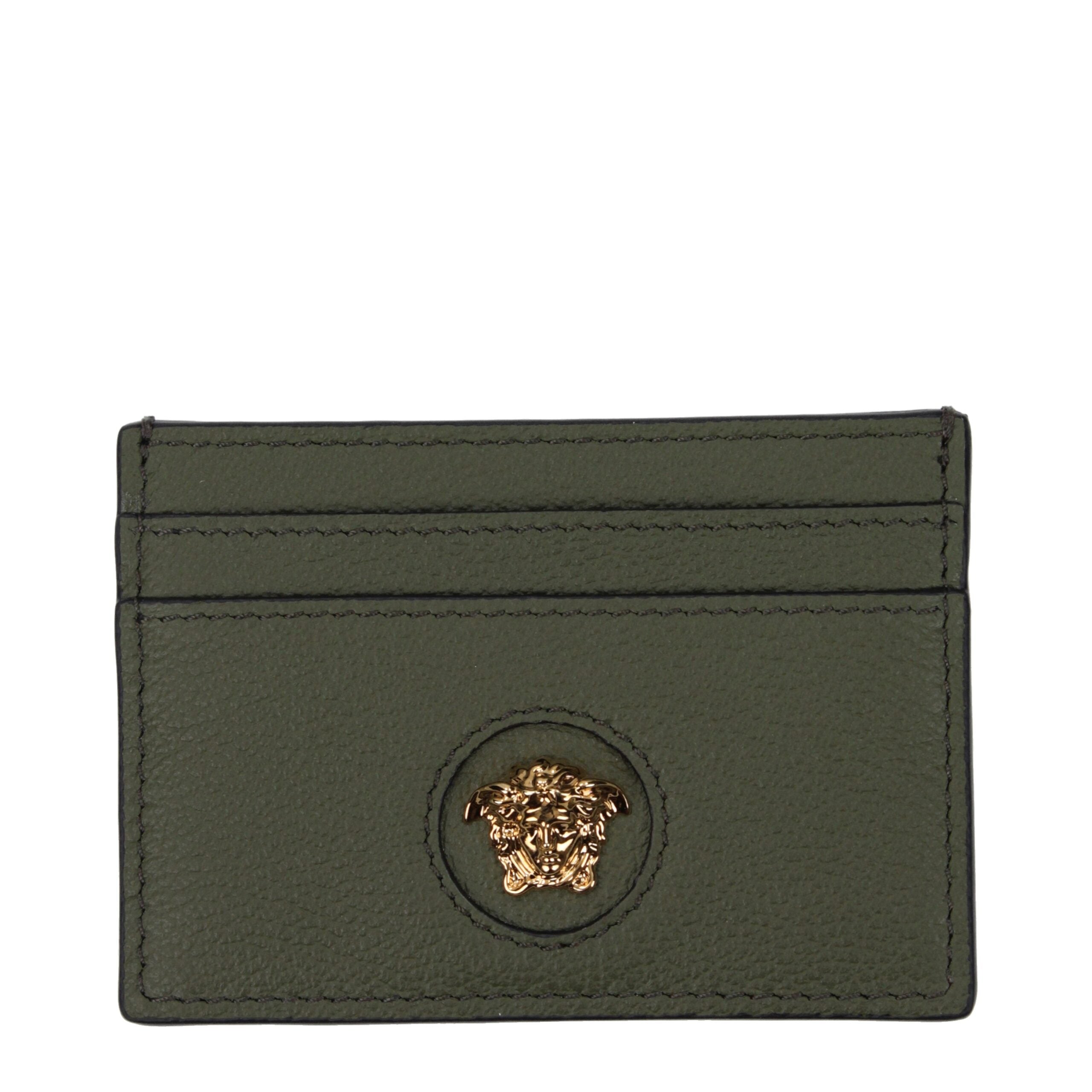 Green Leather Cardholder