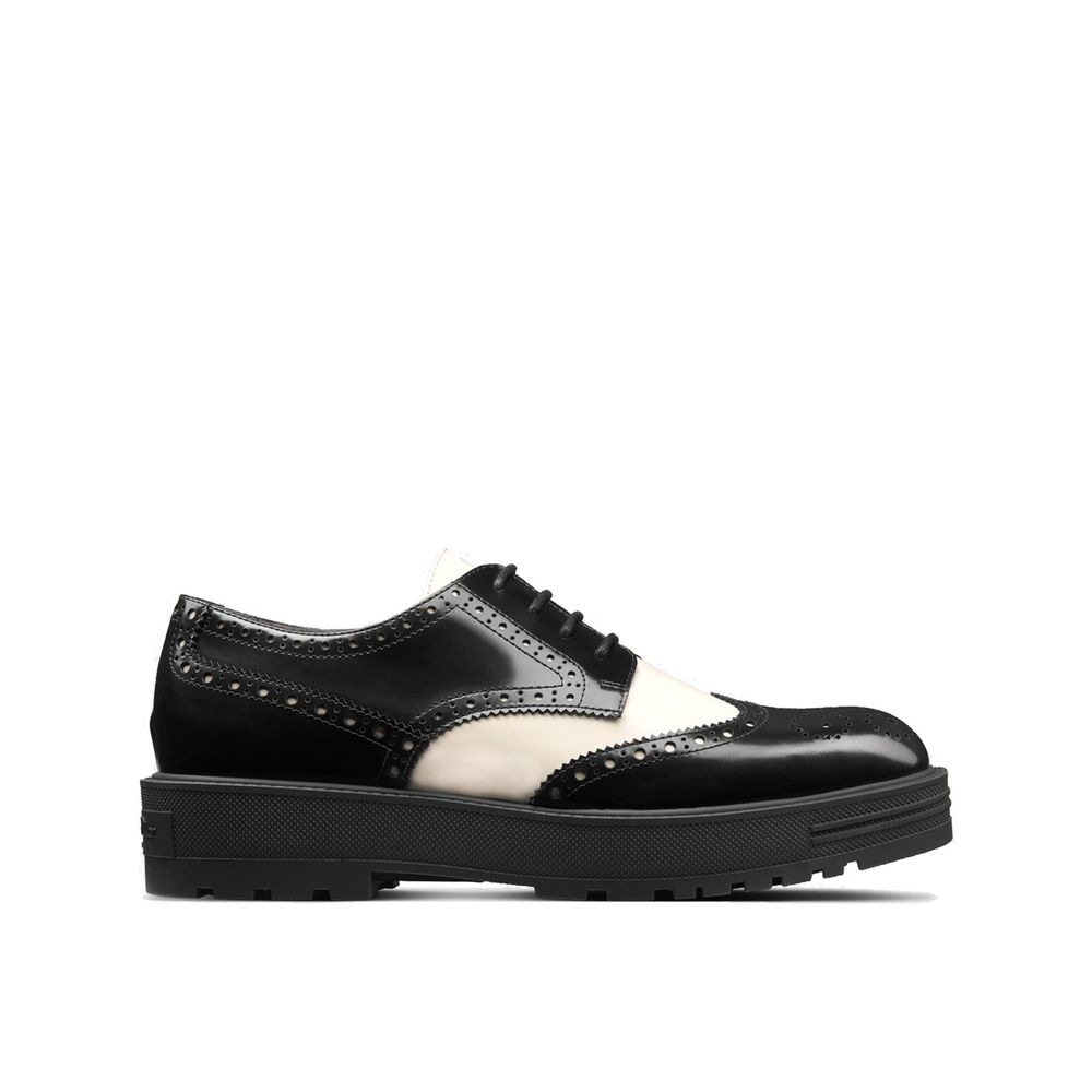 Black Calfskin Oxfords And Derbies