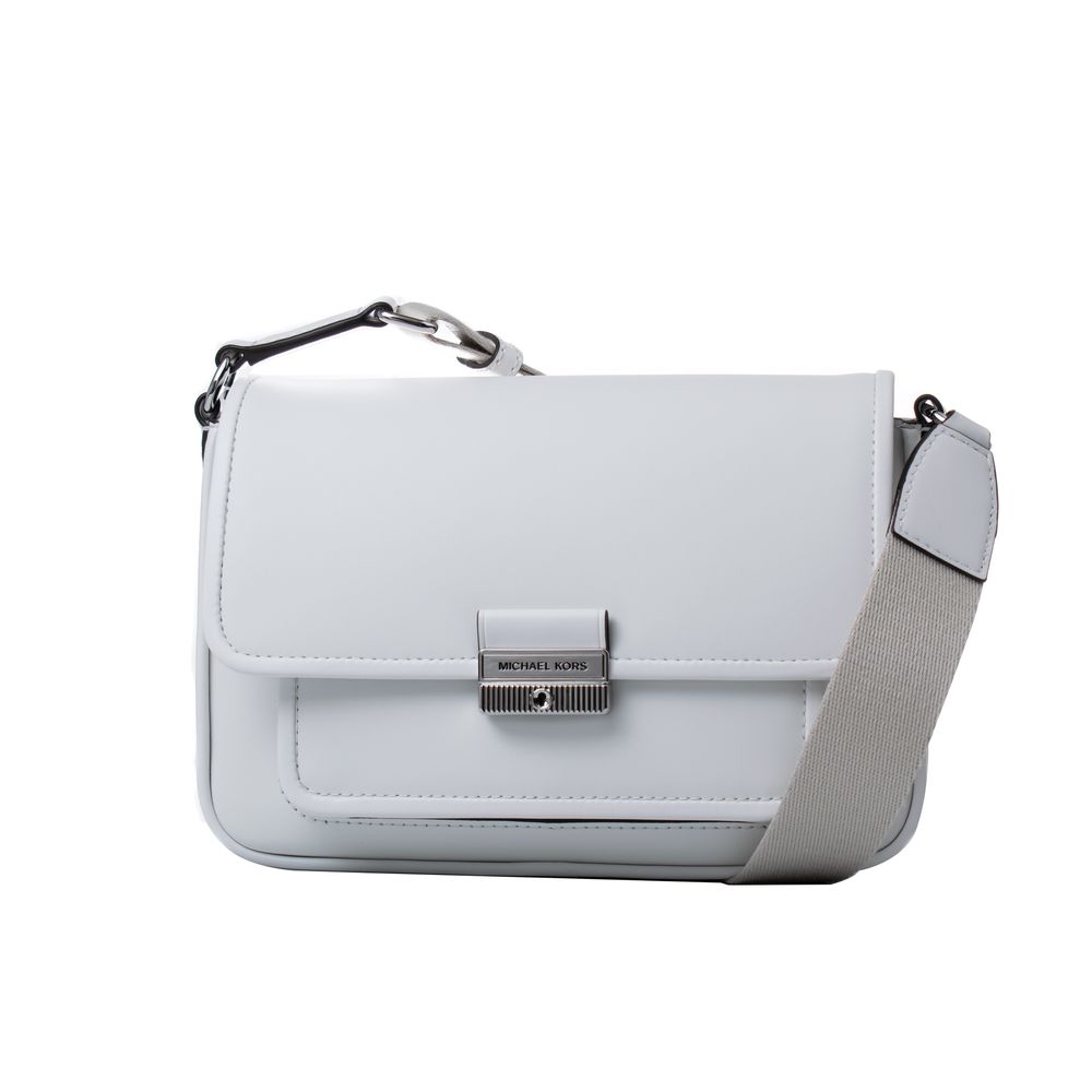 White Leather Shoulder Bag