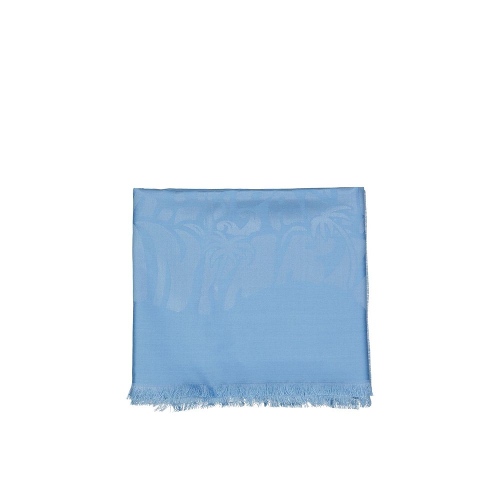 Blue Silk Scarf