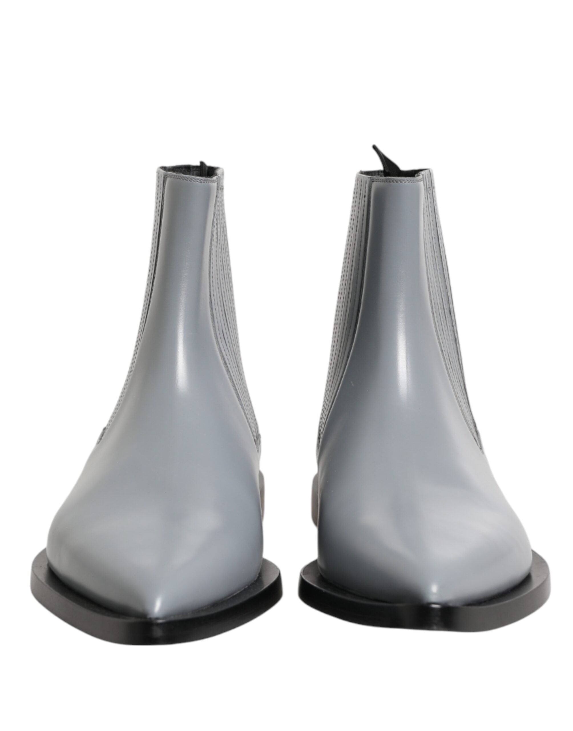 Light Gray Chelsea Short Ankle Boots Shoes