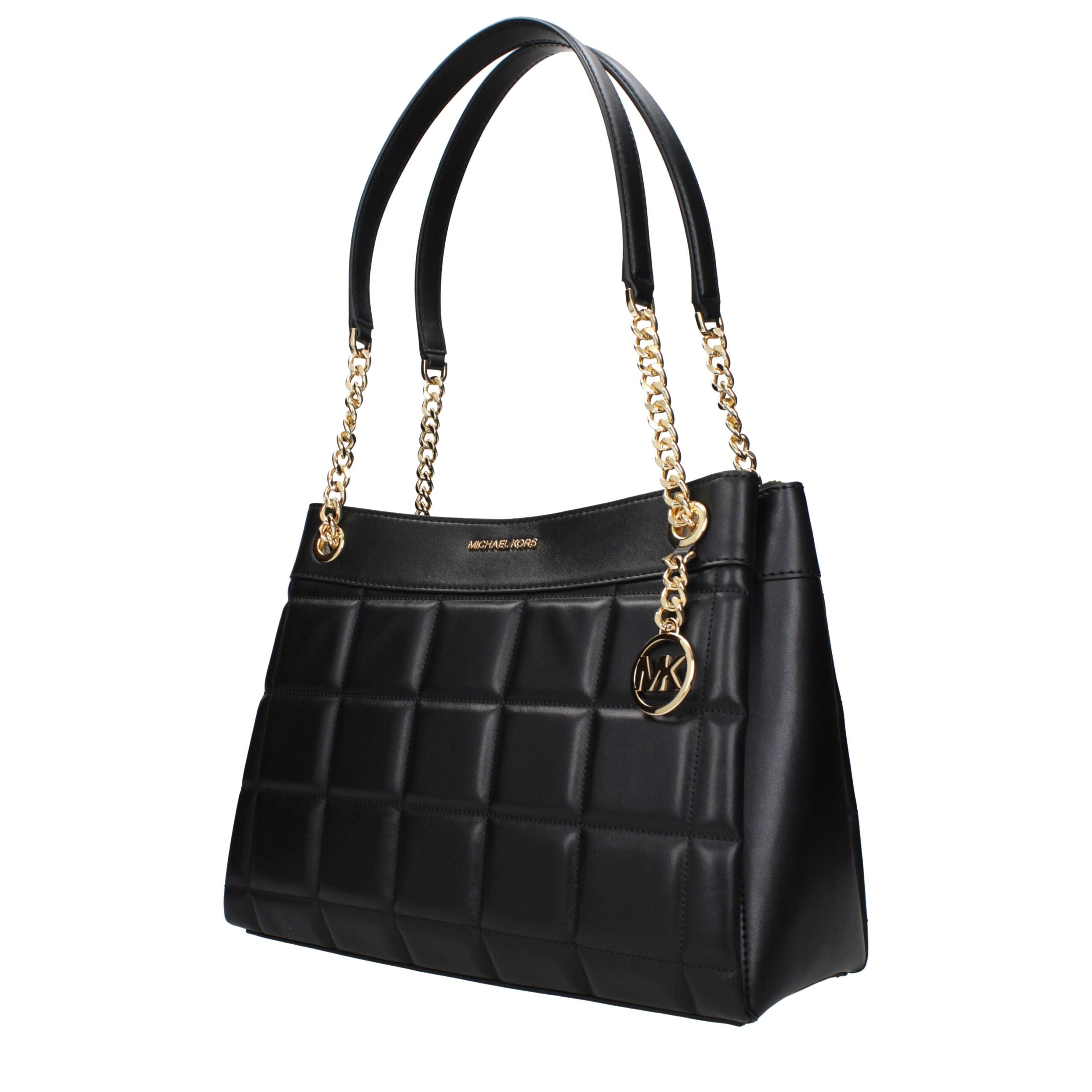 Black Leather Shoulder Bag