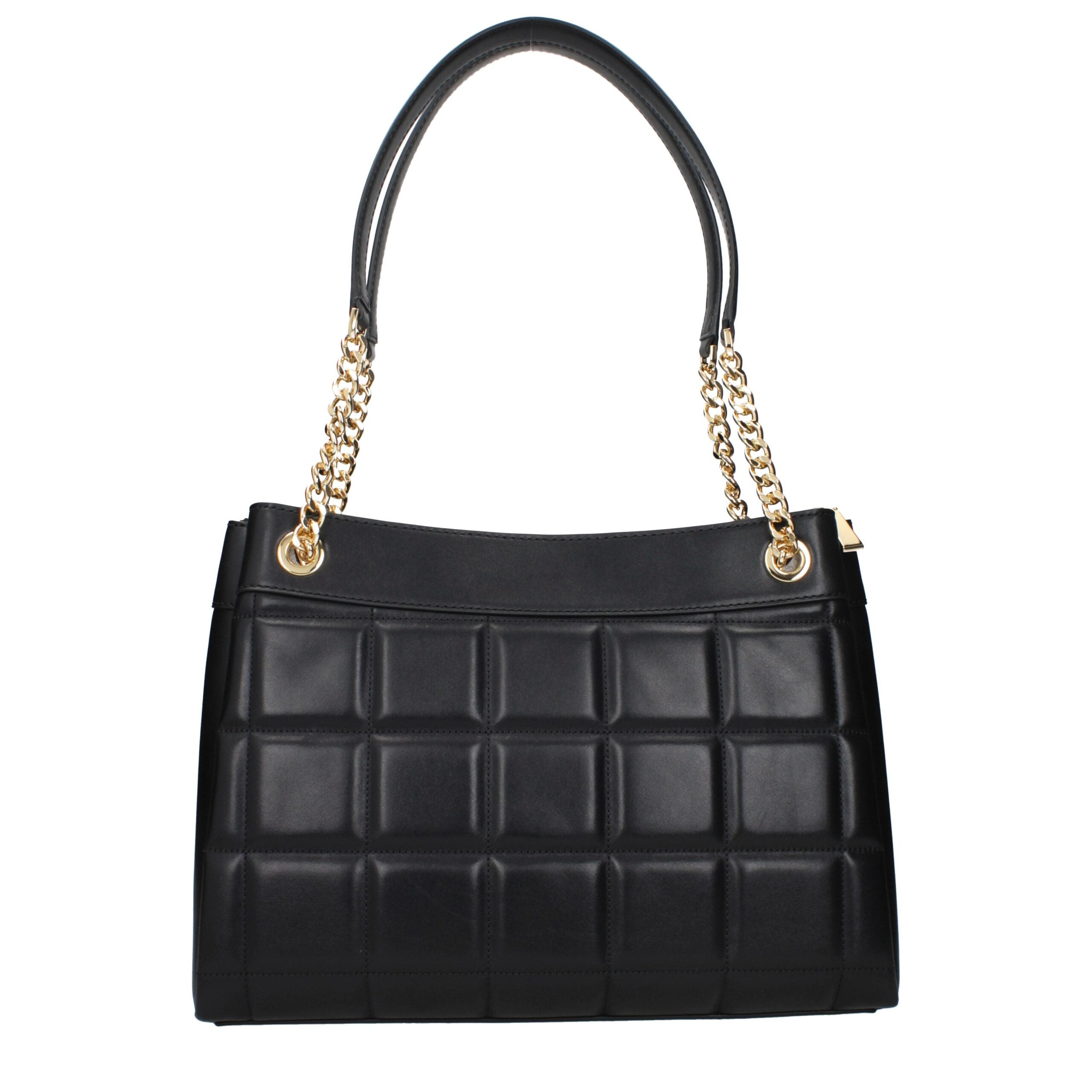 Black Leather Shoulder Bag