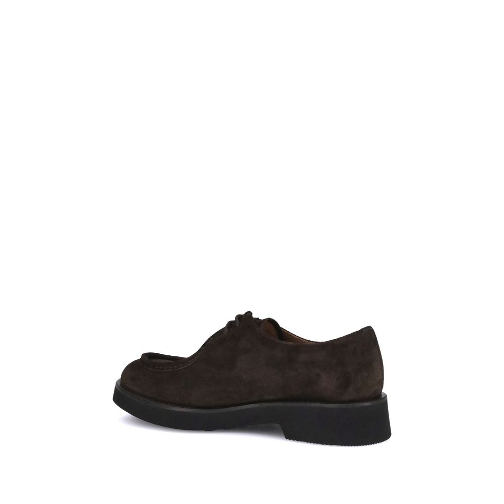 Brown Calf Leather Bos Taurus Oxfords And Derbies