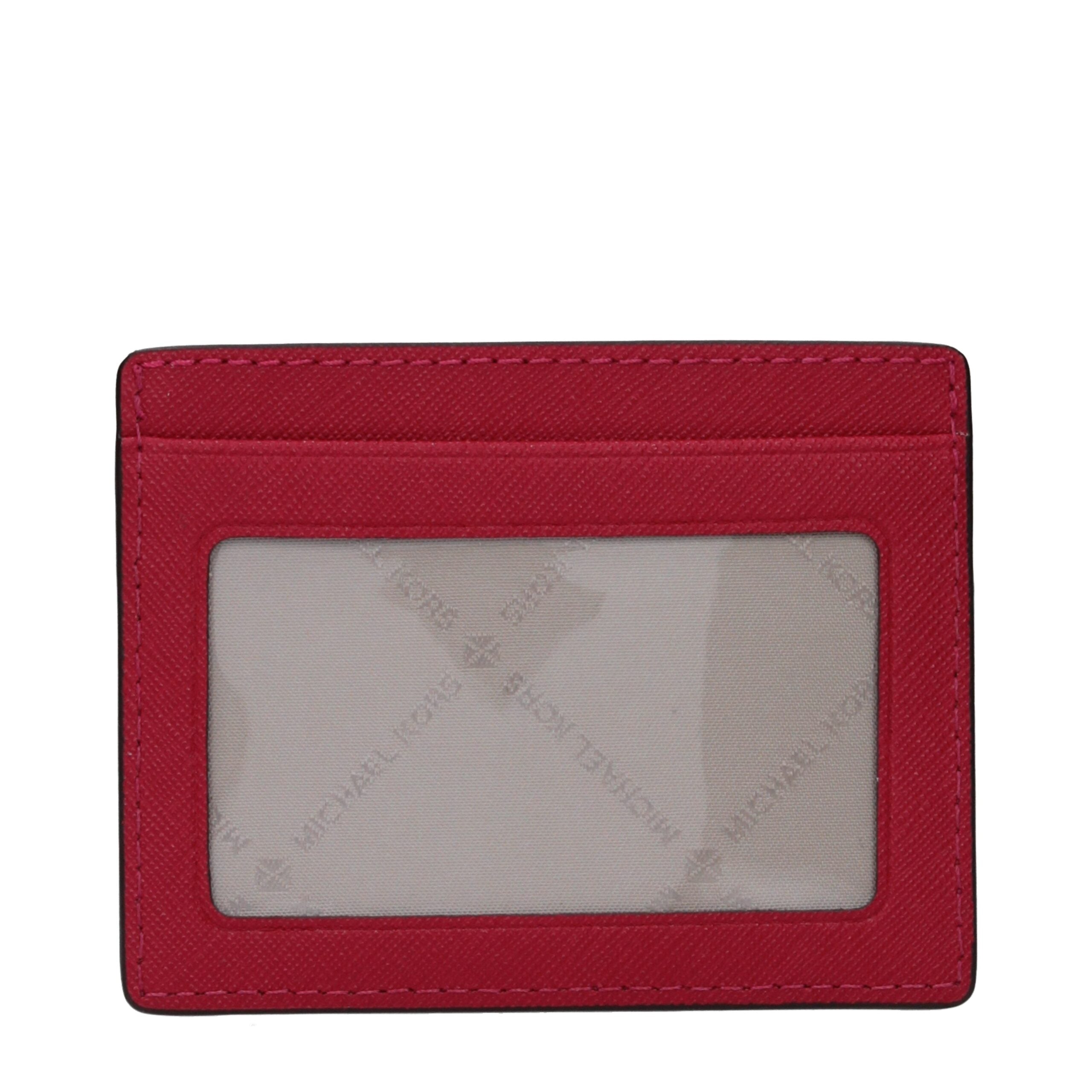 Red Leather Cardholder