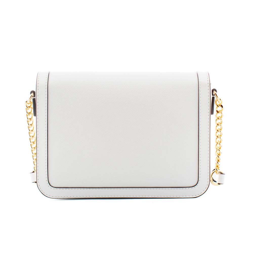 White Canvas Shoulder Bag