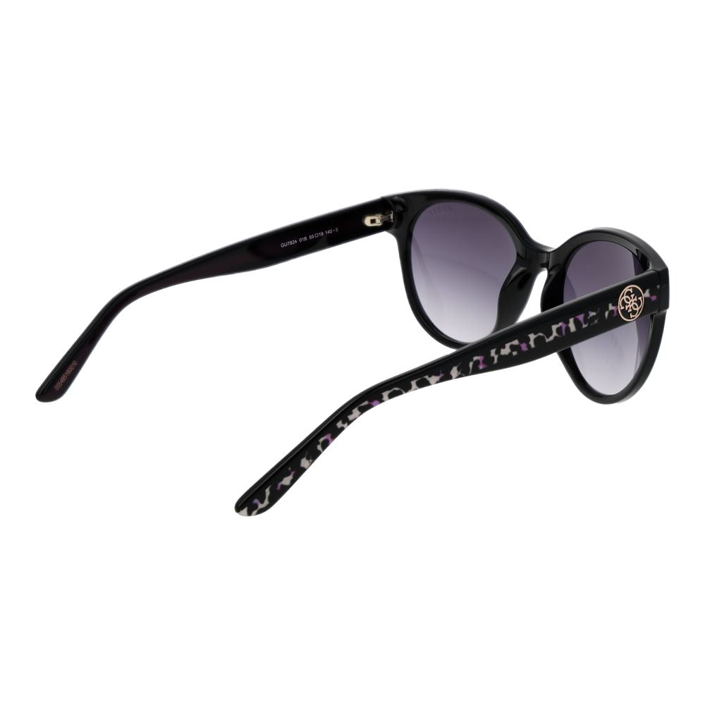 Black Stainless Steel Sunglasses