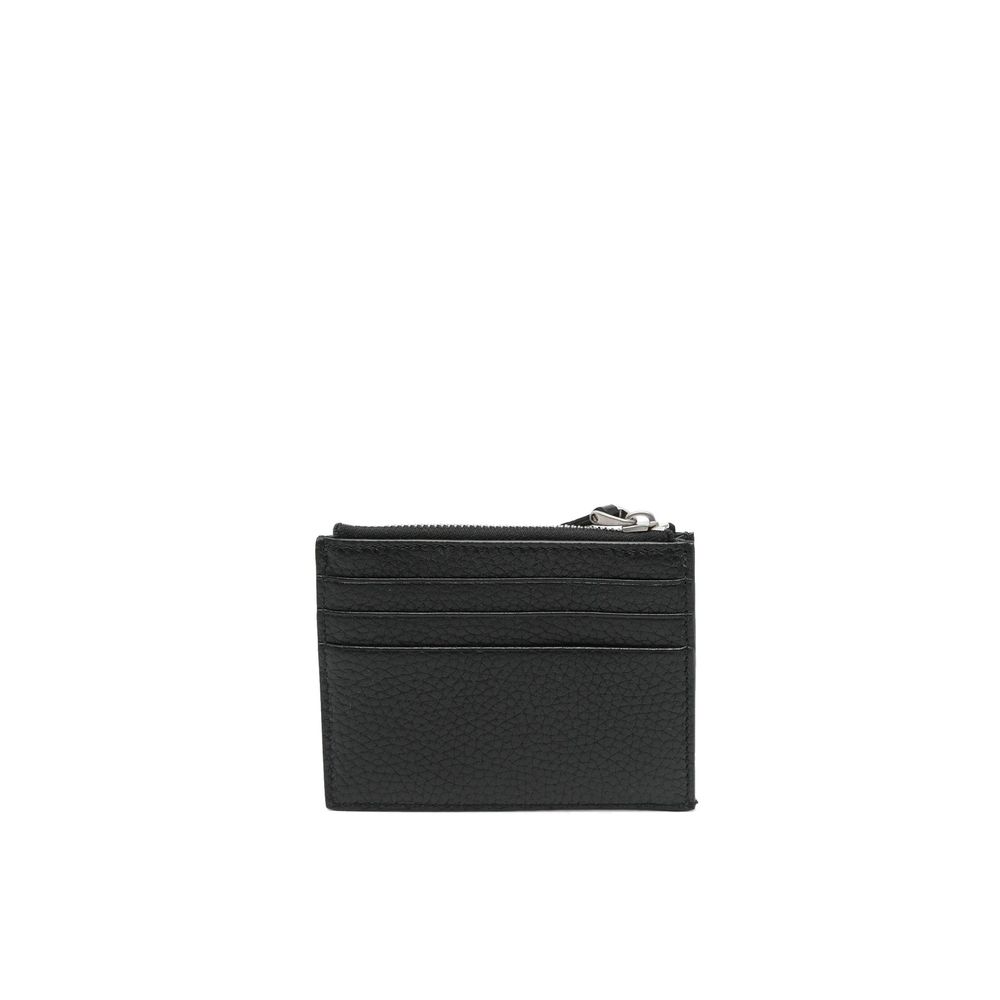 Black Calfskin Cardholder