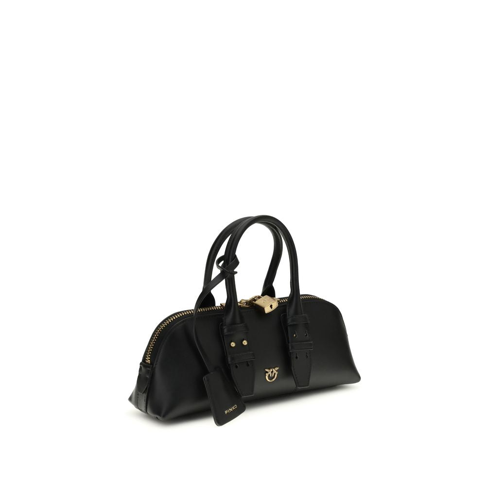 Black Calf Leather Bos Taurus Shoulder Bag