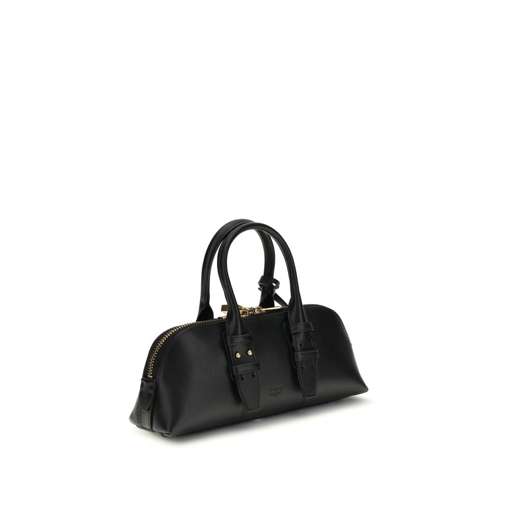 Black Calf Leather Bos Taurus Shoulder Bag