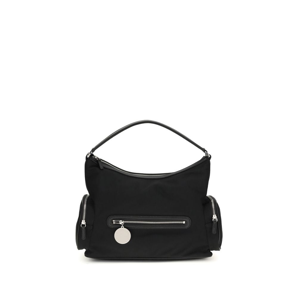 Black Nylon Shoulder Bag