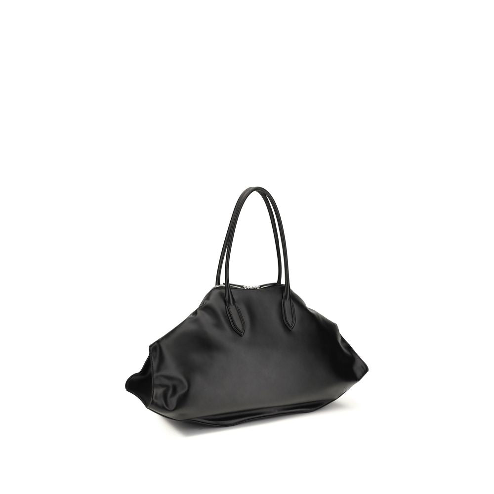 Black Calf Leather Bos Taurus Shoulder Bag