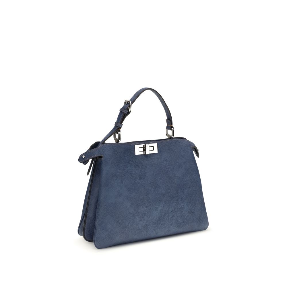 Blue Calf Leather Bos Taurus Shoulder Bag