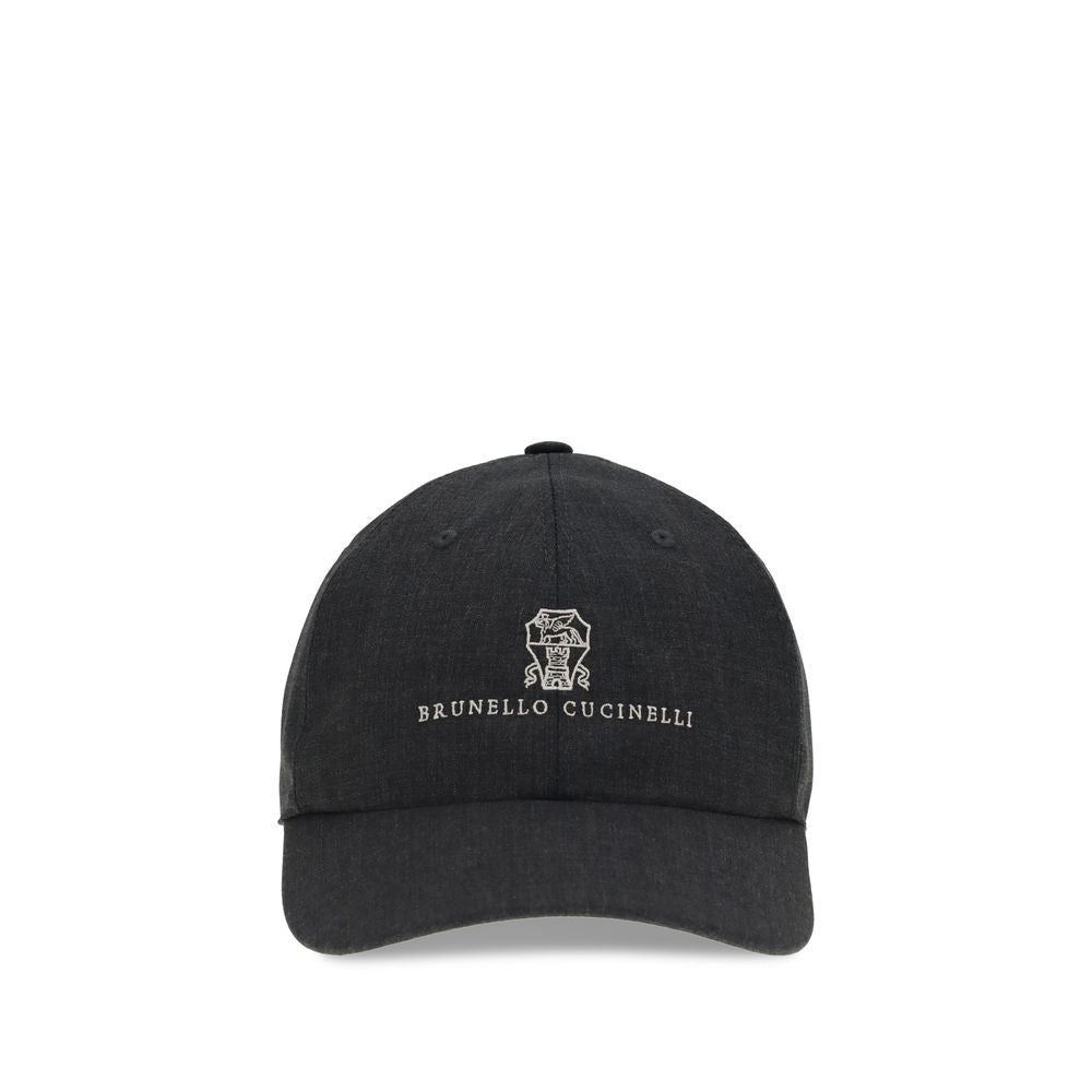 Gray Cotton Cap (Baseball Hat)