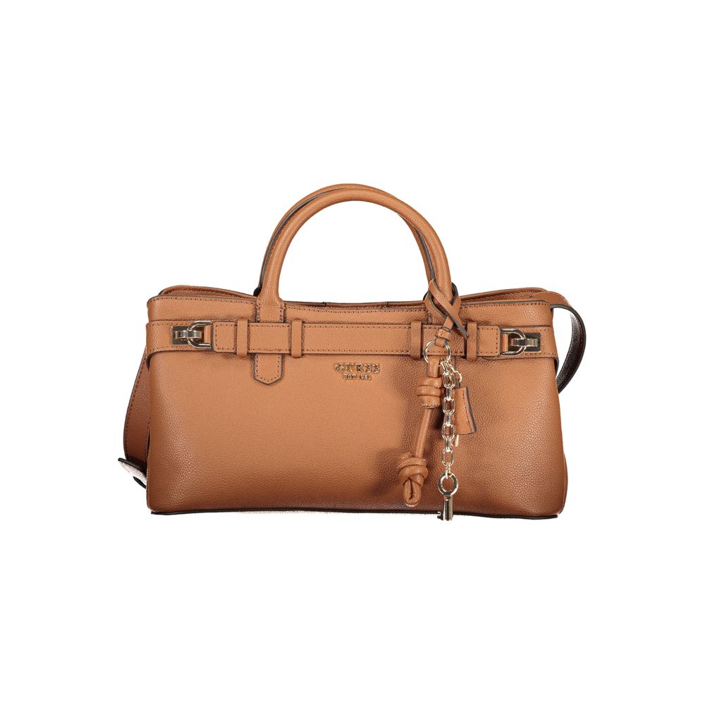 Brown Polyethylene Handbag