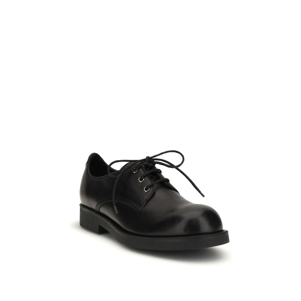 Black Calf Leather Bos Taurus Oxfords And Derbies