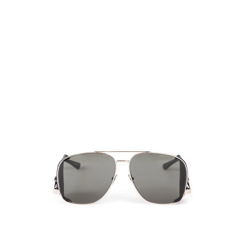 Silver Metal Sunglasses