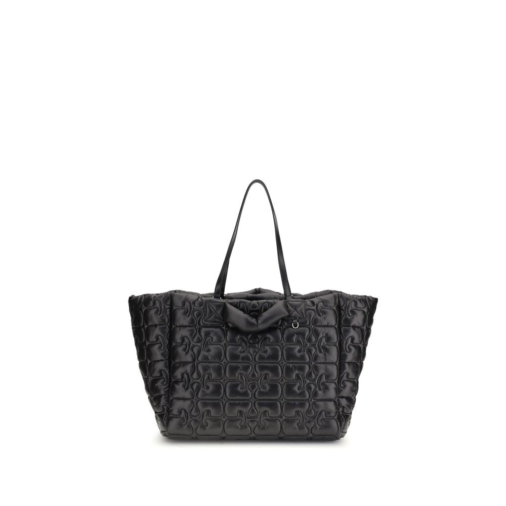Black Recycled Polyamide Handbag
