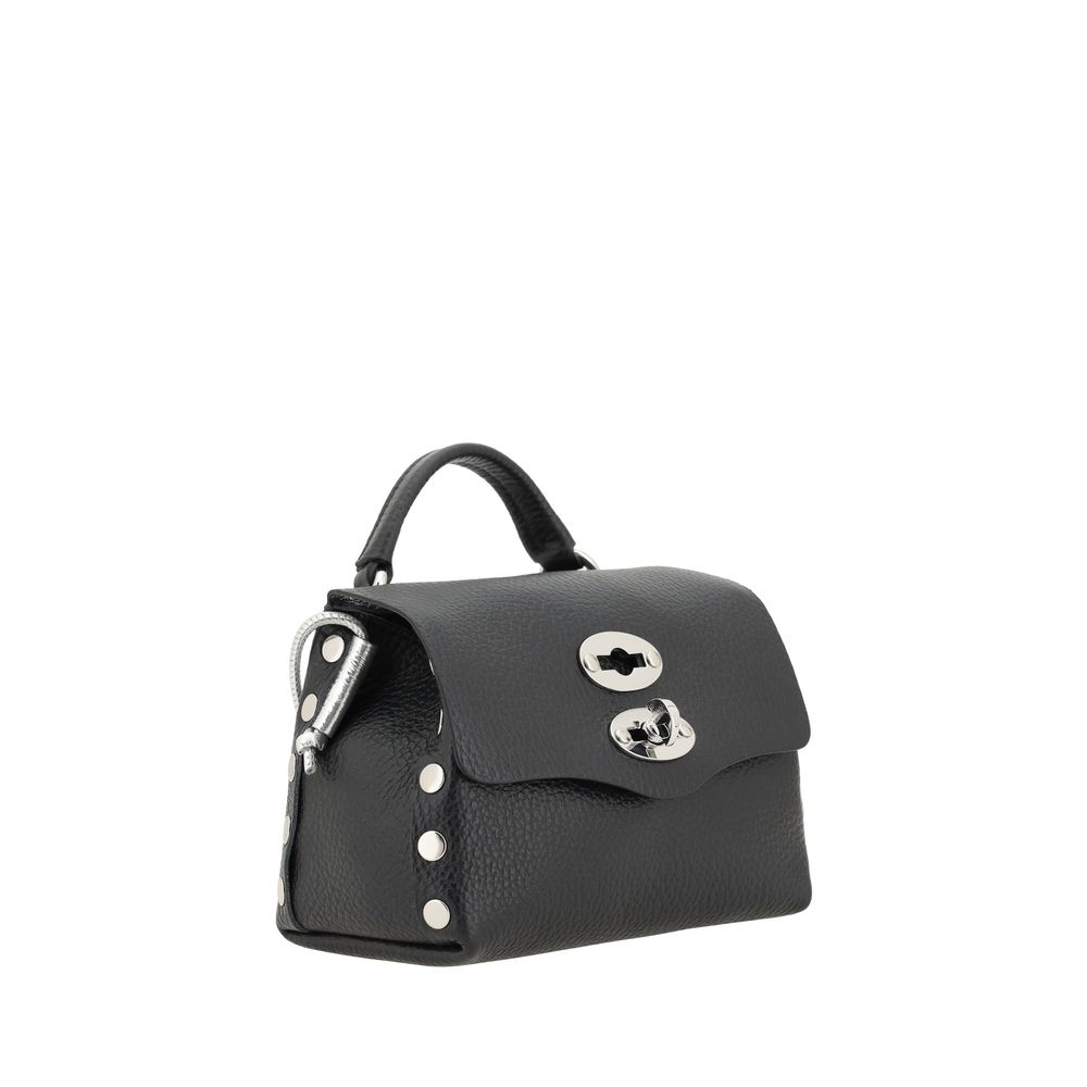 Black Calf Leather Bos Taurus Shoulder Bag