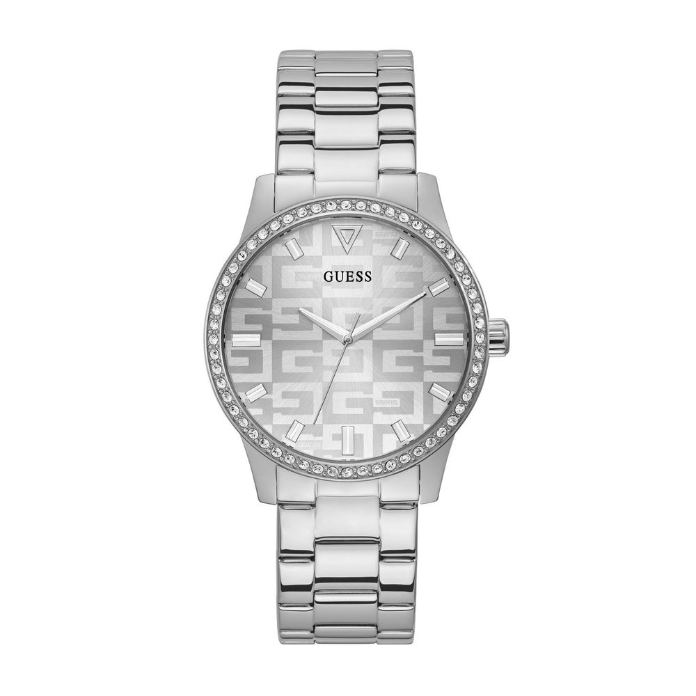 Gray Stainless Steel Dress Watch