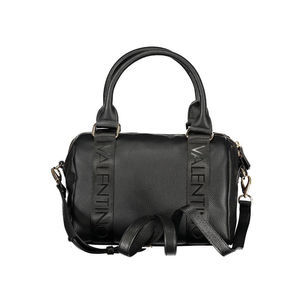 Nero Polyurethane Women Handbag