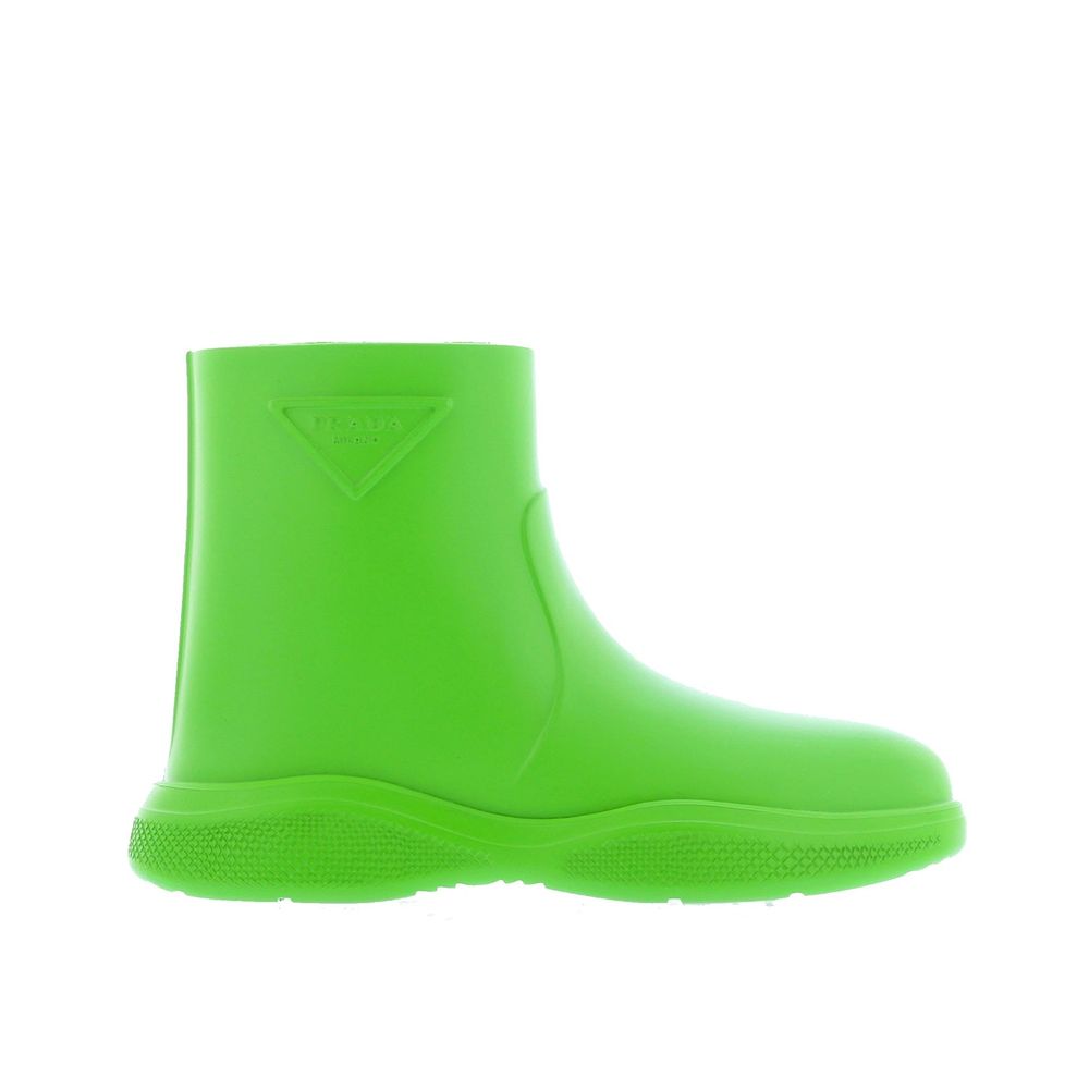 Bicolor Rubber Rain Boots
