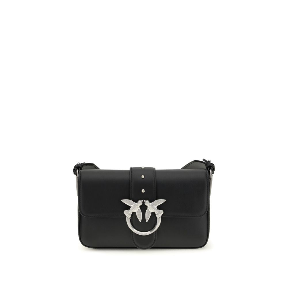 Black Calf Leather Bos Taurus Shoulder Bag