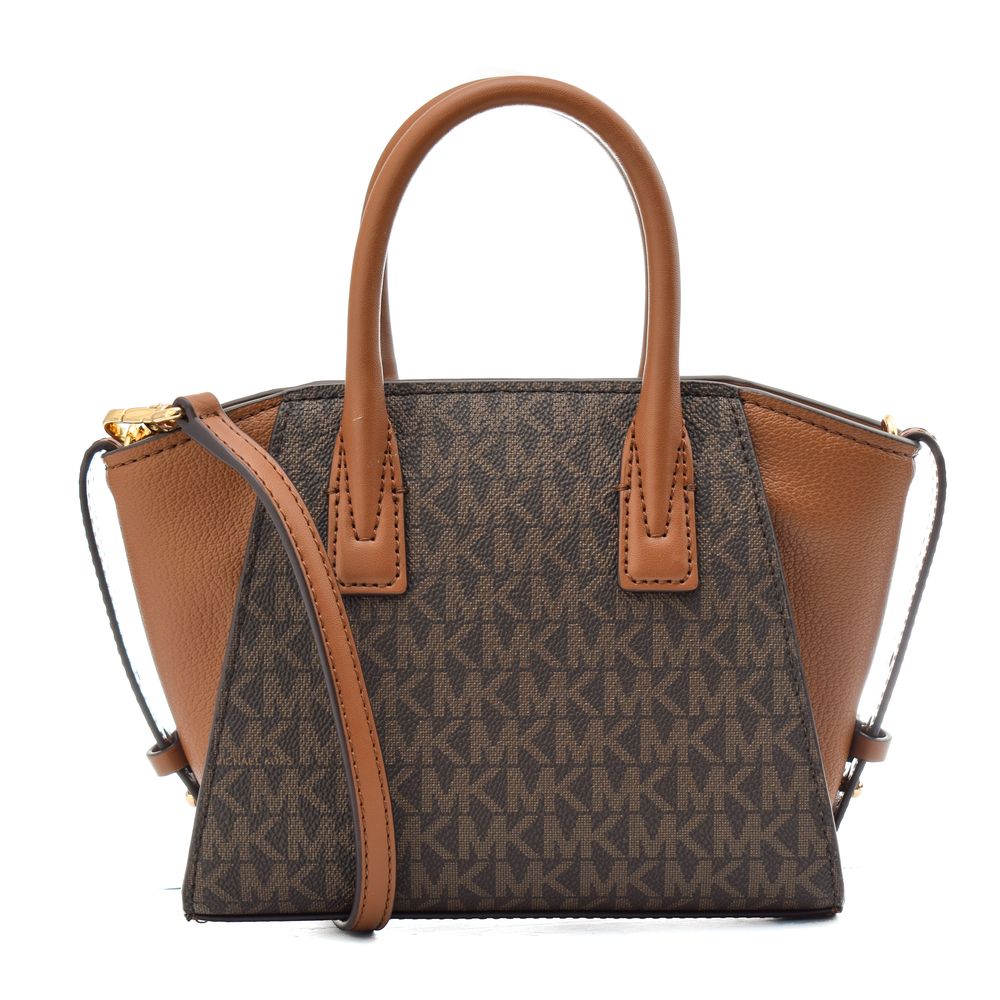 Brown Canvas Handbag