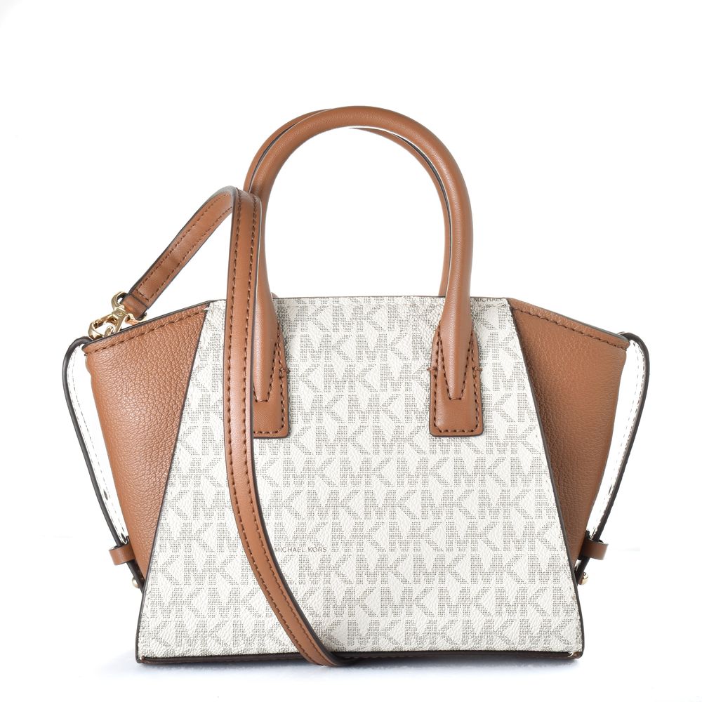 Beige Canvas Handbag