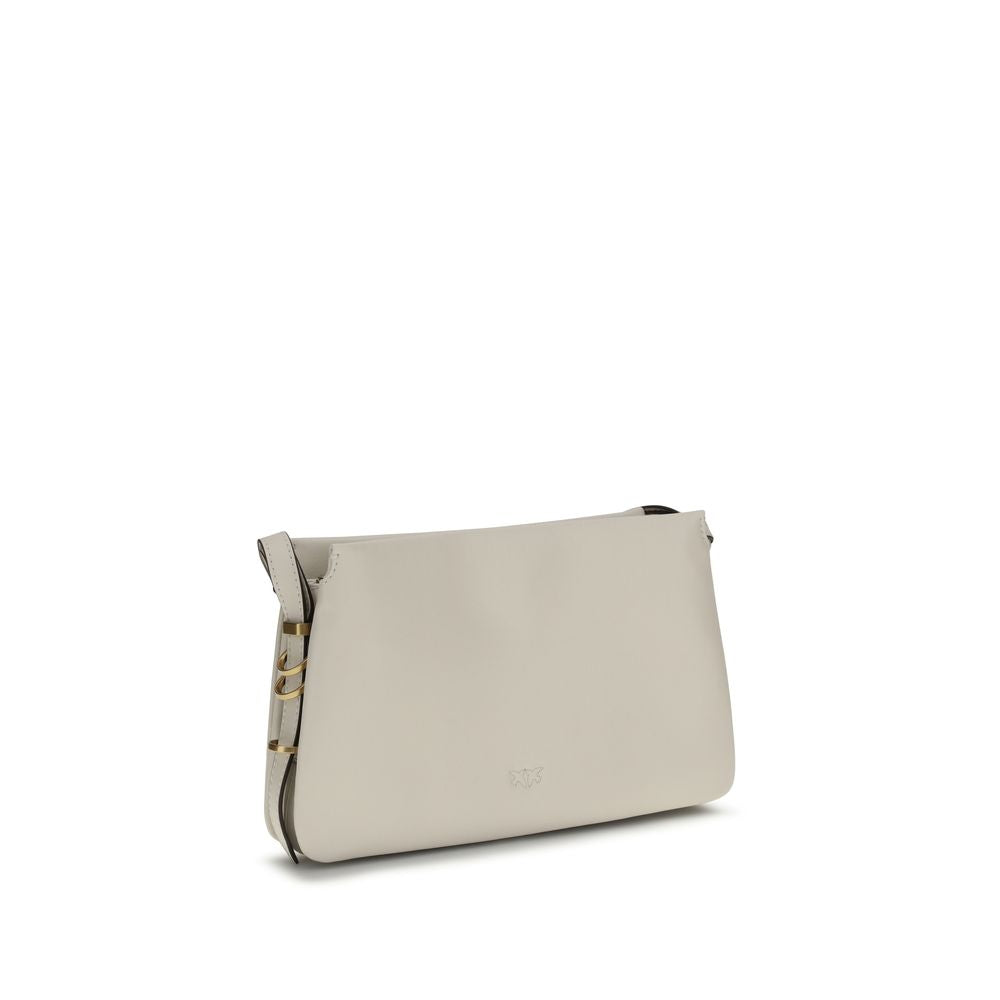 White Calf Leather Bos Taurus Shoulder Bag