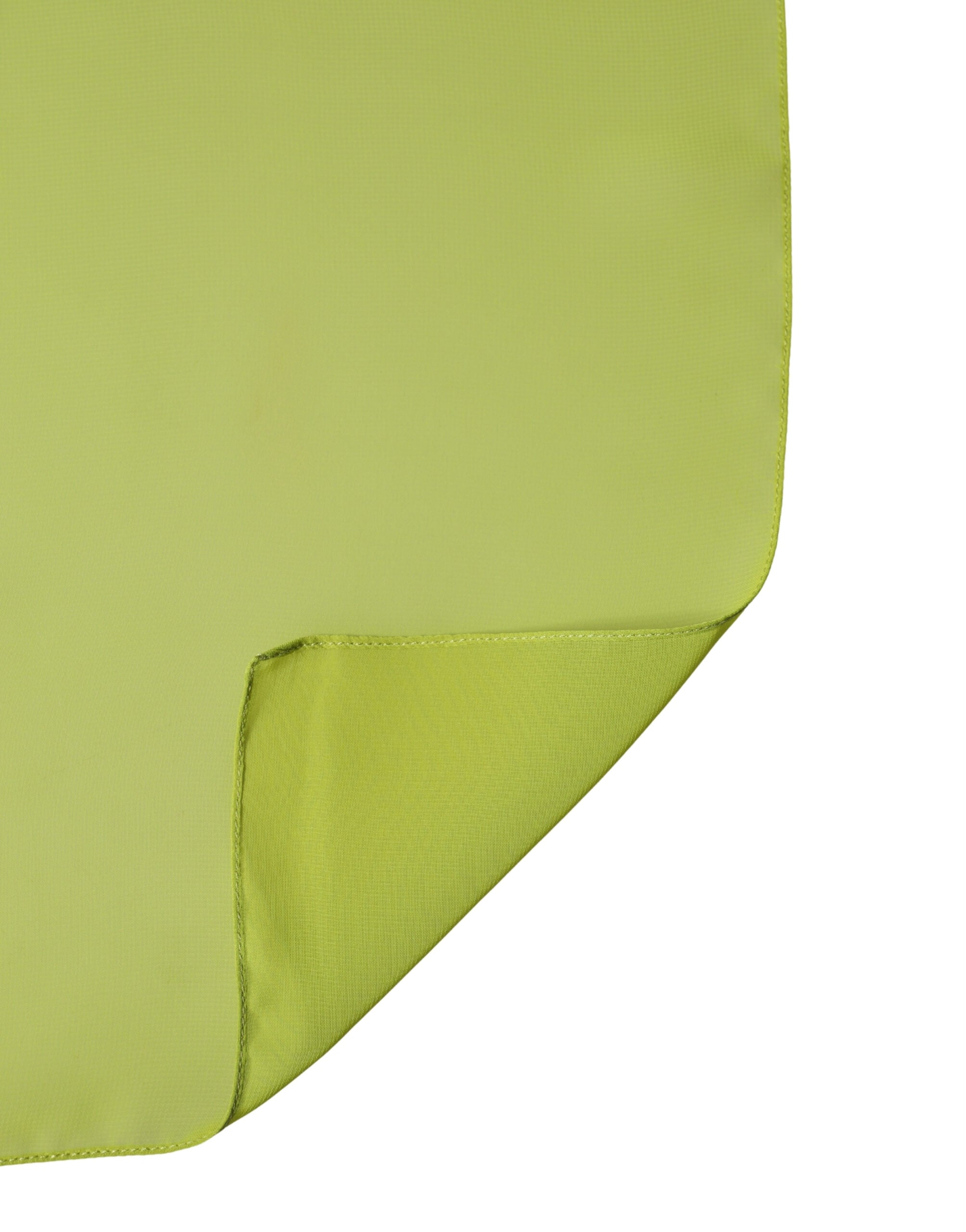 Žluto-zelená šála/šátek na krk, 131 cm x 99,5 cm