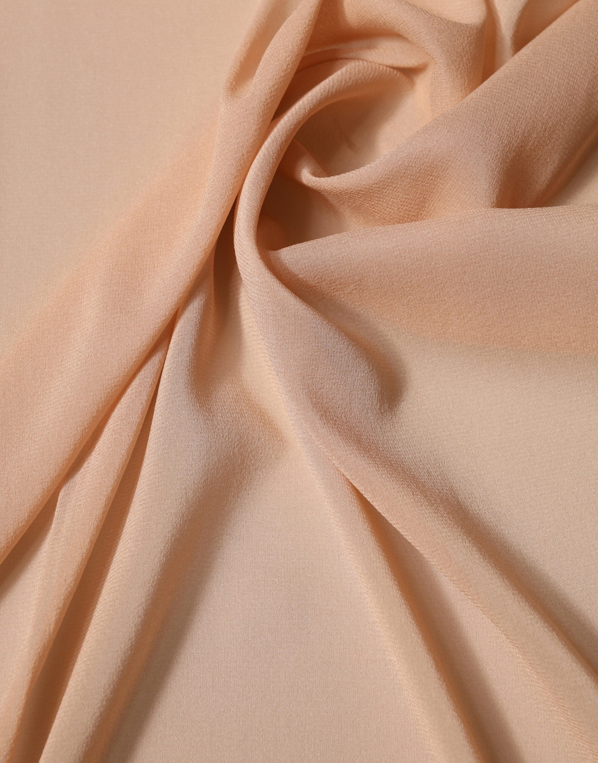 Béžová hedvábná šála/štóla 200 cm x 64 cm pro ženy