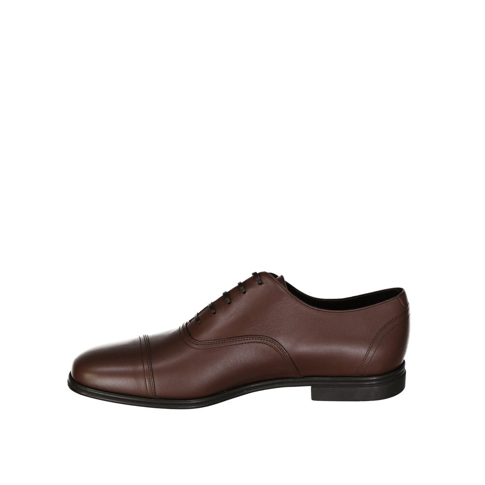 Brown Leather Oxfords And Derbies