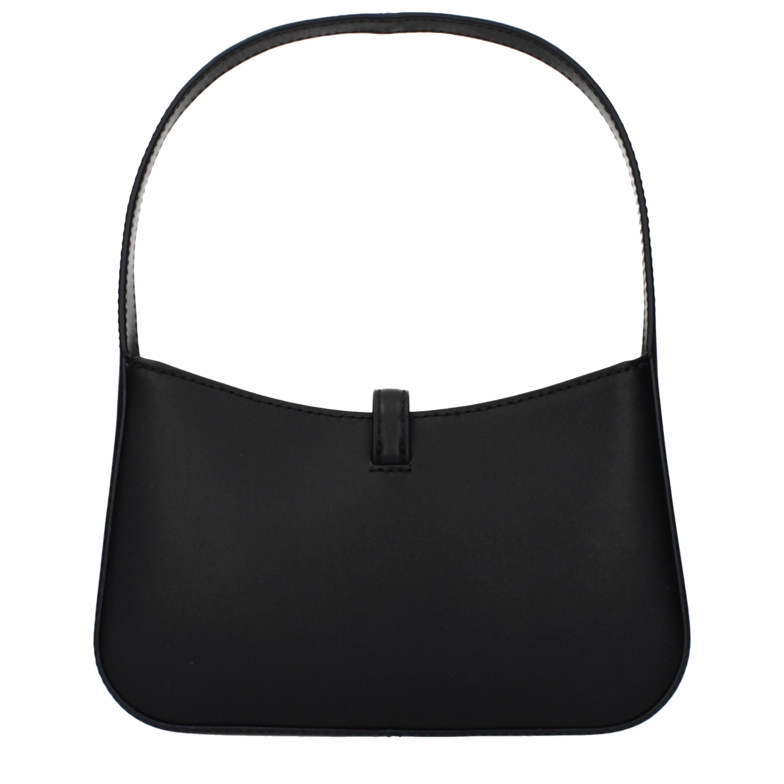 Black Leather Handbag
