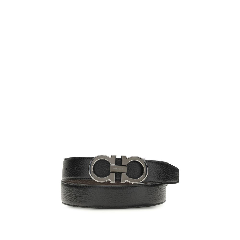 Black Calf Leather Bos Taurus Regular Belt