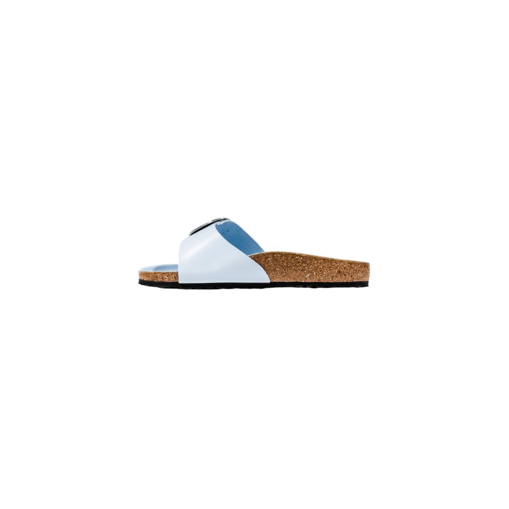 Blue Artificial Leather Sandals