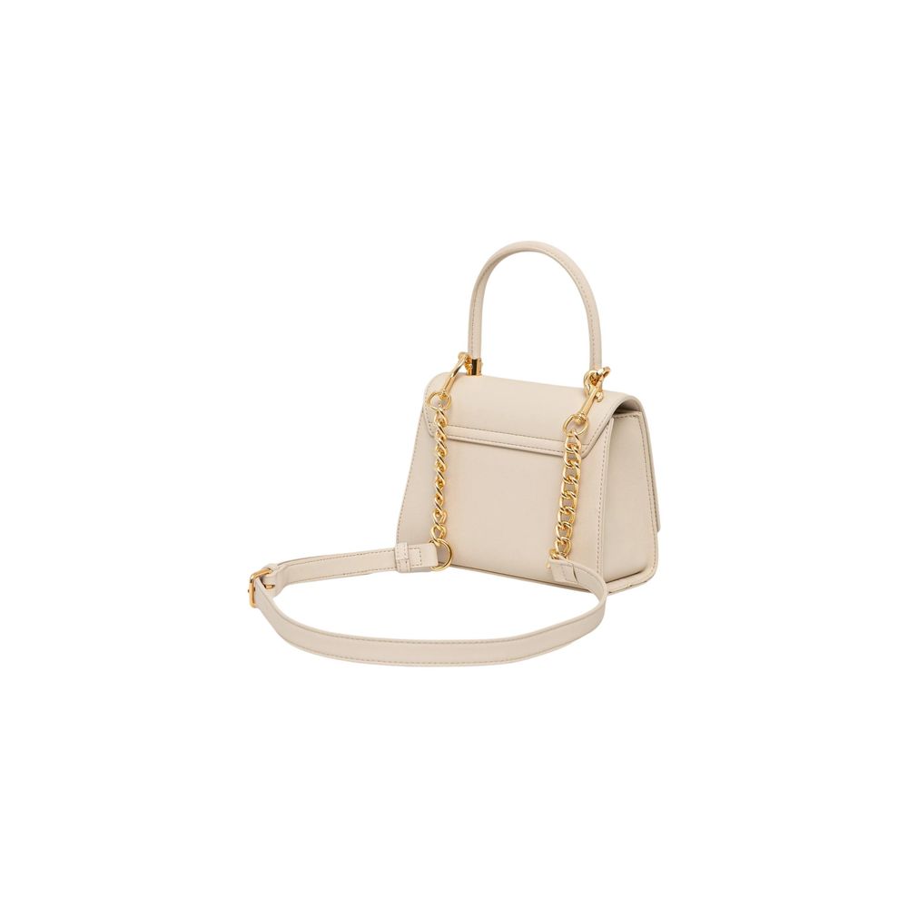 Beige Polyethylene Handbag
